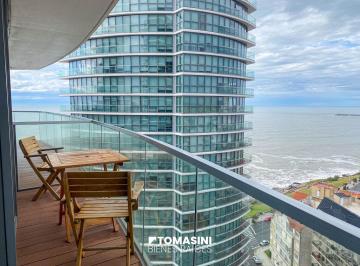 Departamento · 58m² · 2 Ambientes · 1 Cochera · Departamento de 2 Ambientes con Vista Al Mar y Cochera