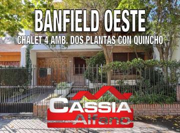 Casa · 230m² · 4 Ambientes · 3 Cocheras · Chalet Dos Plantas Excelente Calidad, 3 Dormit, Fondo, Terraz, Quincho