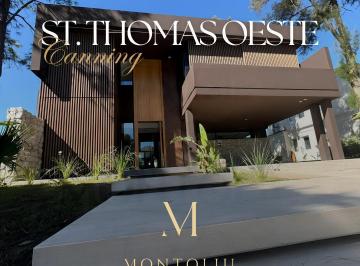 Casa · 370m² · 4 Ambientes · 2 Cocheras · Casa en Venta y Alquiler - Saint Thomas Este