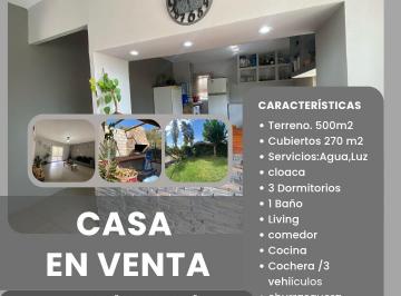 Casa de 7 ambientes, Los Corralitos · Dueño Directo Vendo Casa Amplia