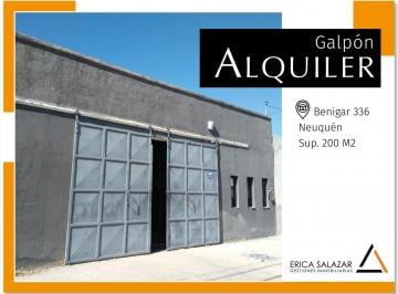 Bodega-Galpón · 200m² · Alquiler de Galpón de 200 m²