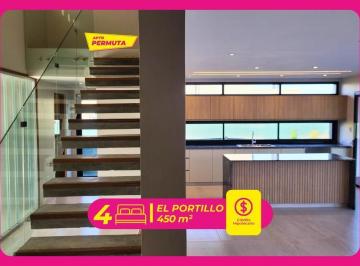 Casa · 450m² · 6 Ambientes · 2 Cocheras · Casa en Barrio Portillo Yerba Buena