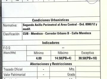 Terreno · 358m² · Terreno en Venta Para Construir Edificio con Permiso Para Edificar