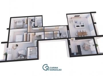 Departamento · 77m² · 2 Ambientes · Departamento en Pozo Pleno Centro