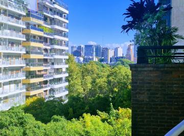 Departamento de 2 ambientes, Palermo · 2 Amb Balcón Vistas Verdes Al Ecoparque en Boulevard Cerviño