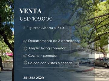 Departamento · 121m² · 3 Dormitorios · Departamento en Figueroa Alcorta Al 380 - Centro