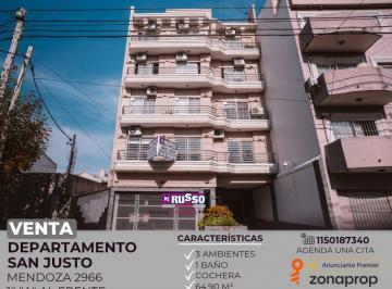 RUS-RUS-10174_2 · Venta de Departamento 3 Ambientes San Justo