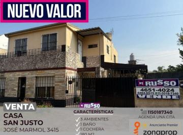 RUS-RUS-10242_2 · Venta Casa 3 Ambientes San Justo