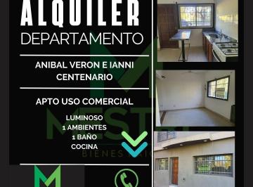 Departamento de 2 ambientes, Centenario · Departamento en Alquiler Casco Viejo (Acceso Primer Rotonda)