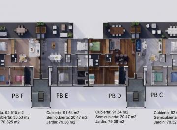 Departamento · 91m² · 4 Ambientes · 1 Cochera · Venta Departmento 4 Ambientes El Nacional Club de Campo General Rodriguez Financiación