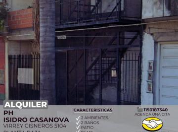 RUS-RUS-10266_2 · Alquiler PH 2 Ambientes Isidro Casanova