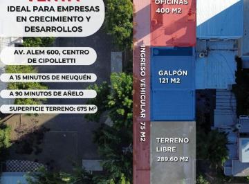 Local comercial · 598m² · 5 Cocheras · Venta Local Oficinas y Galpon Cipolletti