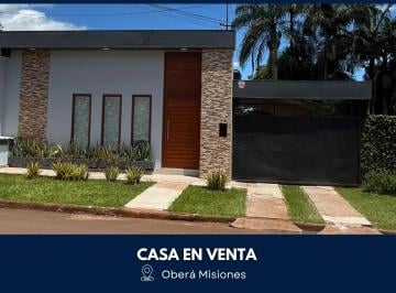 Casa de 4 ambientes, Oberá · Casa en Venta en Oberá - Mnes.
