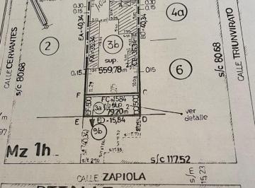 Terreno · 220m² · Venta Terreno Villa Luzuriaga