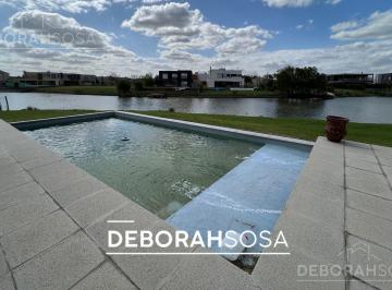 Casa · 289m² · 6 Ambientes · 2 Cocheras · Casa Al Agua en Alquiler - 6 Amb con Pileta Barrio El Cantón Zona Norte Escobar