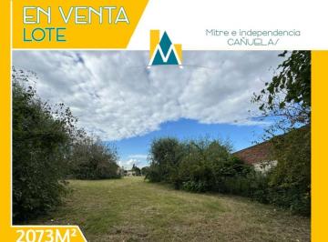 Terreno · 2073m² · Lote en Venta en Cañuelas