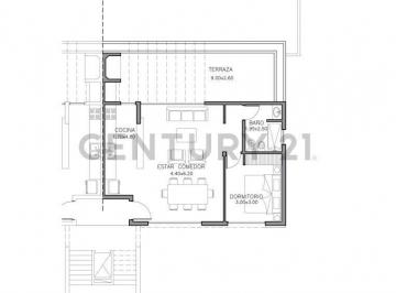 Departamento · 60m² · 2 Ambientes · 1 Cochera · Venta Departamento 2 Ambientes El Nacional Club de Campo General Rodriguez Financiación