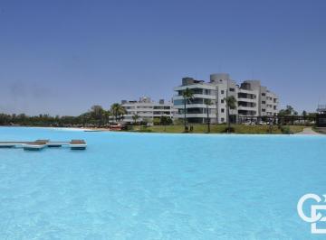 Departamento · 39m² · 2 Ambientes · 1 Cochera · Depto 2 Amb con Jardin Alquiler - Lagoon Pilar