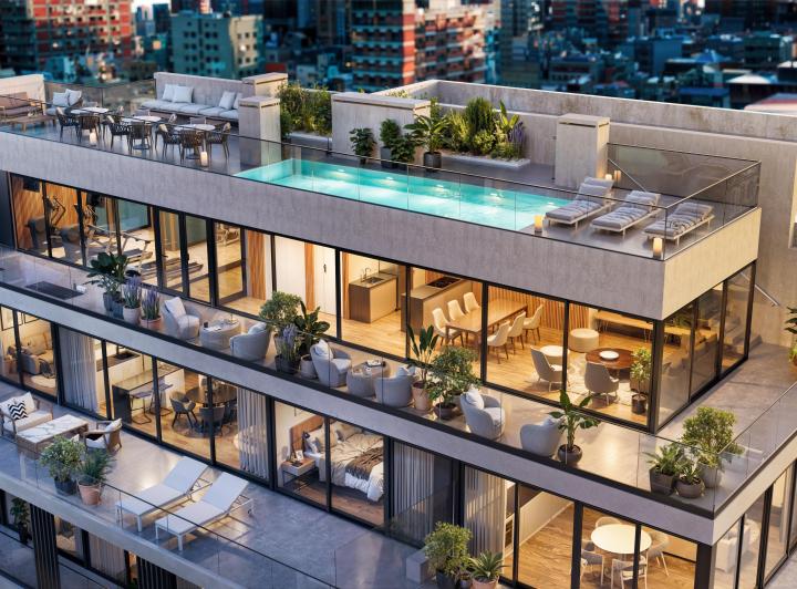Desarrollo vertical , Colegiales · Aguilar Place
