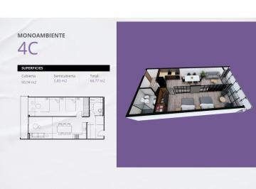 Departamento · 30m² · 1 Ambiente · Departamento Monoambiente Microcentro Salta Capital