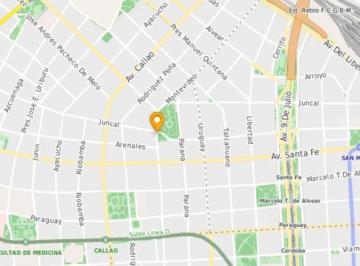 Departamento de 4 ambientes, Barrio Norte · Alquiler Departamento 3 Habitaciones con Dependencia y con Cochera en Barrio Norte