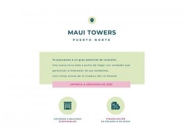 Departamento · 88m² · 1 Ambiente · Venta Ss13b2 - Super Loft | Maui - Torre Sur | en Construcción