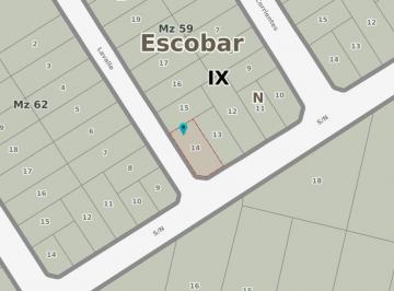 Terreno · 292m² · Venta Lote en Esquina Residencial en Escobar