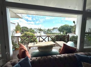 Casa · 300m² · 6 Ambientes · 2 Cocheras · Venta Dormi en Marinas del Sol Al Rio C/amarra