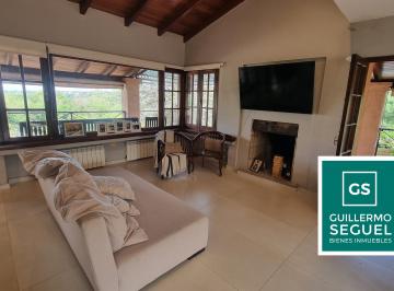 Casa de 6 ambientes, Mendiolaza · Country 4 Hojas – 3 Dorm. y Cuarto de Huésped – Tremenda Vista!