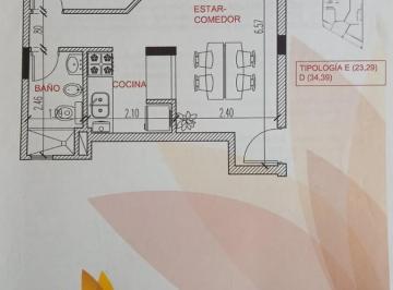 Departamento · 40m² · 2 Ambientes · Departamento en Venta Barrio Cofico 1 Dormitorio Amplio y Baño Completo, Escritura, Apto Credito