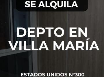 Departamento de 3 ambientes, Villa María · Se Alquila Hermoso Departamento