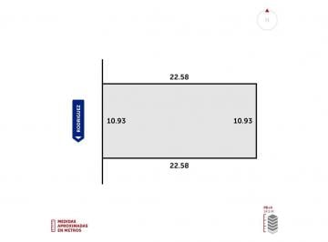 Imagen 1 - Terreno en Pichincha: 10.93 x 22.58 metros, altura máxima 14.5 metros, ideal para desarrollo. - · Terreno en Pichincha: 10.93 X 22.58 m, Altura Máxima 14.5 m, Ideal Para Desarrollo.