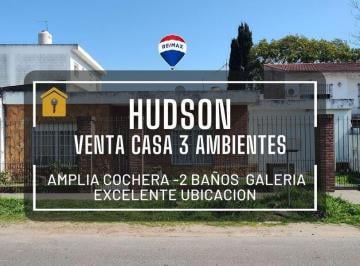 Casa · 146m² · 3 Ambientes · 1 Cochera · Venta Casa 3 Amb con Cochera Hudson Berazategui
