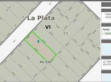 Terreno · 300m² · Lote a La Venta La Plata, Villa Elisa