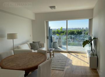 Departamento · 65m² · 2 Ambientes · 1 Cochera · Exclusivo Departamento en Alquiler de 2 Ambientes con Vista Al Rio en "Nila La Lucila"