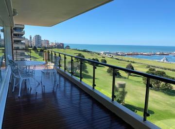 Departamento de 4 ambientes, Mar del Plata · Piso con Cochera Doble y Vista Plena Frente Al Mar. Playa Grande