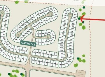 Terreno · 1000m² · Lote 1ra Linea - Barrio Gaviotas - Costa Dunas
