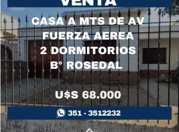 Casa de 5 ambientes, Córdoba · Casa en Venta B° Rosedal - a m de Av Fuerza Aerea