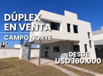 Casa · 150m² · 3 Ambientes · 1 Cochera · Campo Norte Housing Duplex 2 y 3 Dorm.