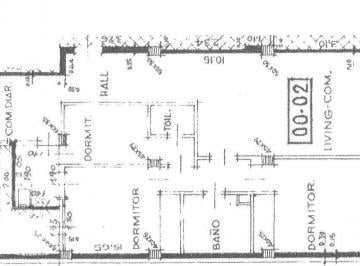 Departamento · 95m² · 8 Ambientes · Departamento Dos Dorm. y Comodin en Pb, Parque España, Oportunidad