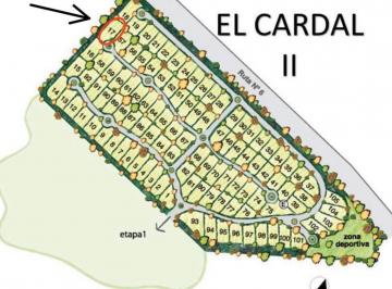 Terreno · 1040m² · Lote en Barrio El Cardal II