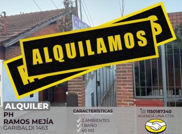 RUS-RUS-10293_2 · Alquiler PH 2 Ambientes Ramos Mejia