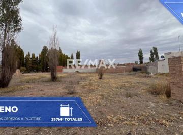 Terreno · 337m² · Venta Terreno en Barrio Los Cerezos II |plottier|