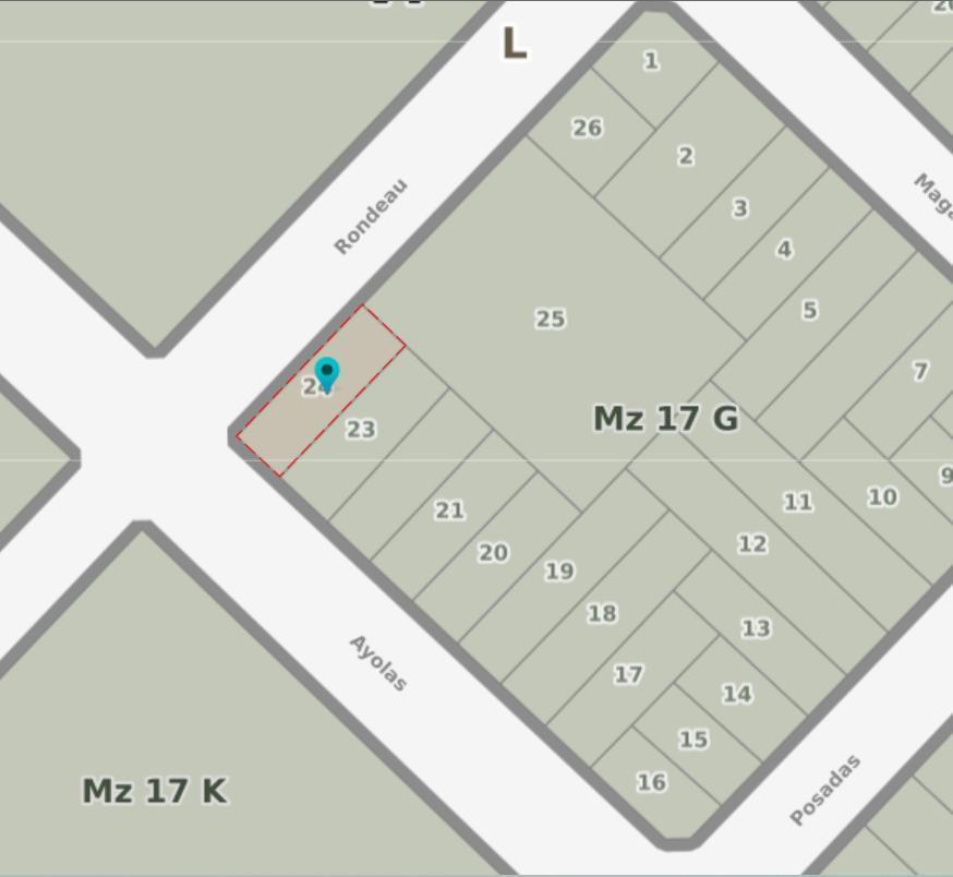 Lote en esquina de 225m² ideal para desarrollo comercial