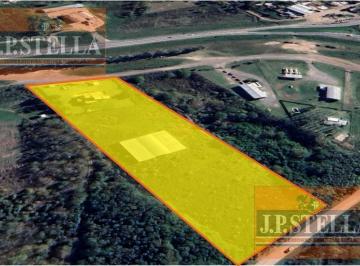 Terreno · 1285m² · Fraccion Comercial 16.859 m² C/ 1.285 m² Edificados S/ Au Lujan Bragado - Mercedes