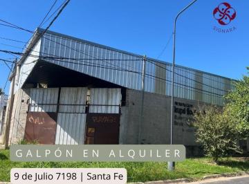 Bodega-Galpón · 200m² · 1 Dormitorio · 8 Cocheras · Galpón en Santa Fe