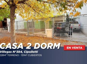 Casa · 131m² · 6 Ambientes · 1 Cochera · Casa 2 Dorm. en Venta Apta Profesional