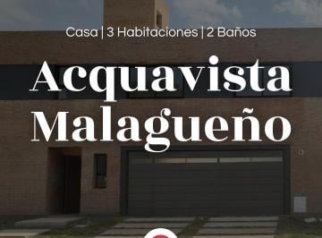 Casa · 151m² · 6 Ambientes · 2 Cocheras · Acquavista Duplex Premium 3 Dorm., 3 Baños Posesión Inmediata Opción Amueblada Estilo Casa