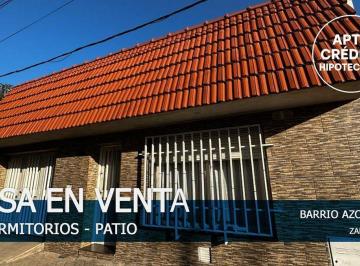 Casa · 85m² · 4 Ambientes · 1 Cochera · Casa en Venta 2 Dorm con Cochera Barrio Azcuenaga