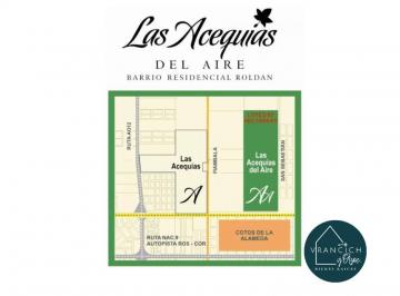 Terreno , Roldán · Venta Acequias del Aire Roldan